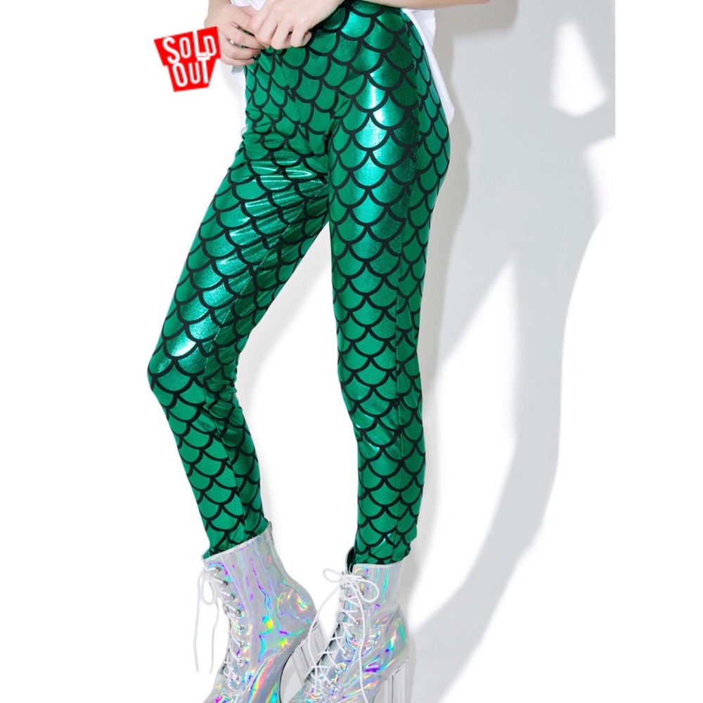 Mermaid Leggings Size Small BRAND NEW